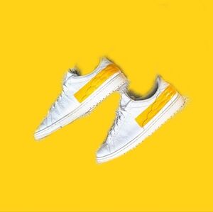 Jordan 1 Centre Court White University Gold